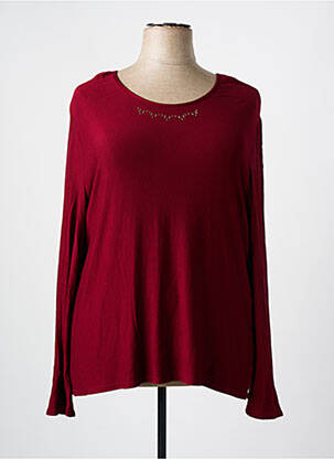 T-shirt rouge GEVANA pour femme