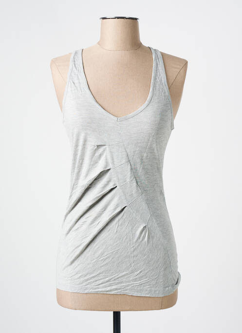 Débardeur col v sans manche gris XX BY MEXX femme