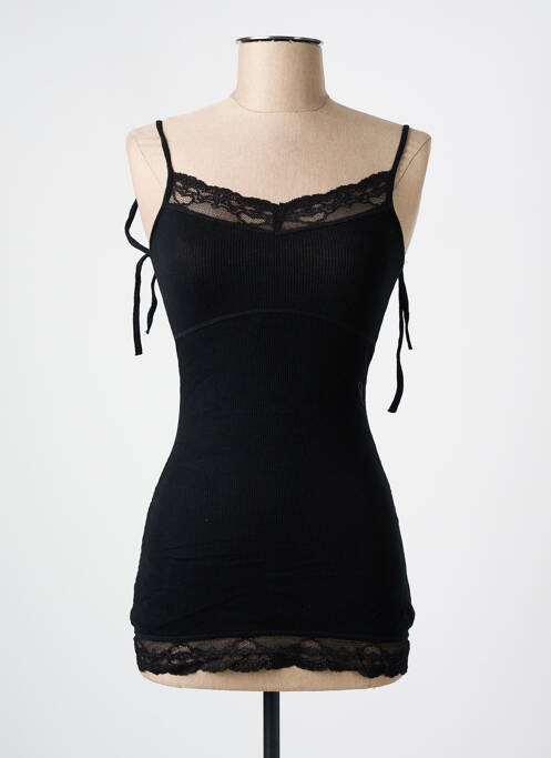 Top stretch fines bretelles noir ONLY femme