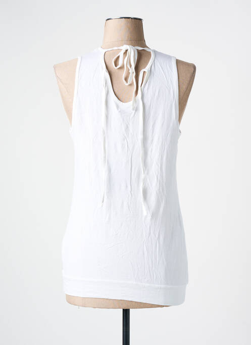 Débardeur stretch sans manche beige BLACK LABEL femme