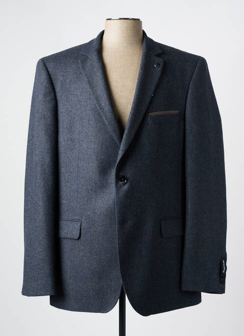 Blazer tissage chiné gris BRUNO SAINT HILAIRE homme