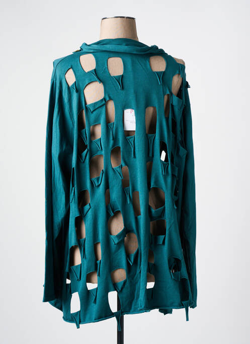 Gilet manches longues bleu PIMENT ROUGE femme