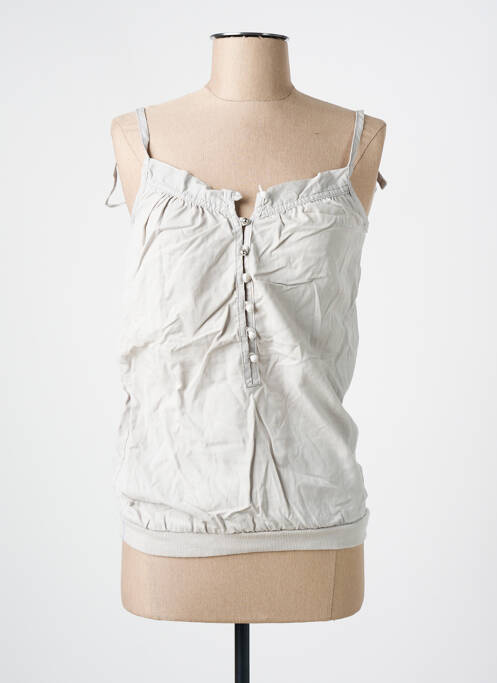 Top gris ONLY pour femme