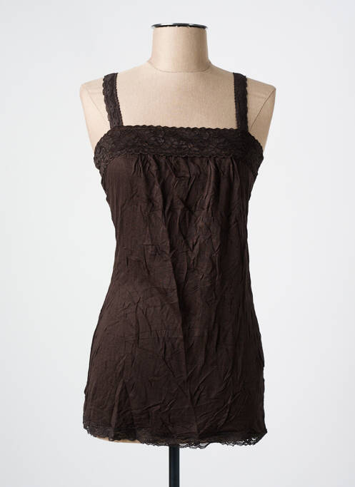 Top marron VERO MODA pour femme
