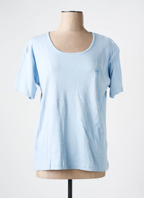 T-shirt bleu MEGAN PARIS pour femme