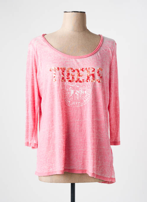 T-shirt rose STREET ONE pour femme