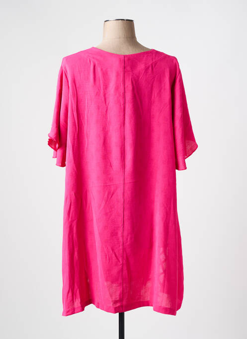 Tunique manches courtes rose 2W PARIS femme