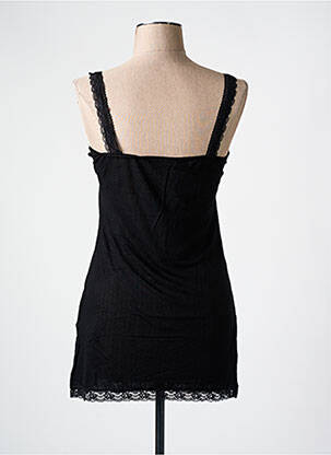 Top tissage jersey fines bretelles noir VERO MODA femme