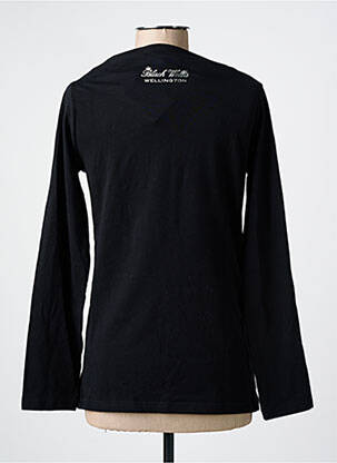 T-shirt manches longues manches longues noir BLACK WELLIS femme