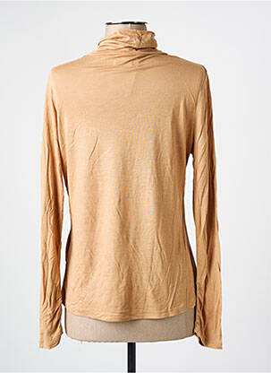 T-shirt manches longues manches longues marron KANOPE femme