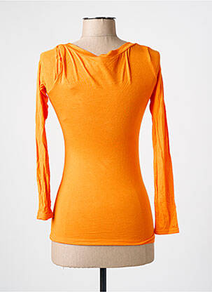 T-shirt manches longues manches longues orange LOONA femme