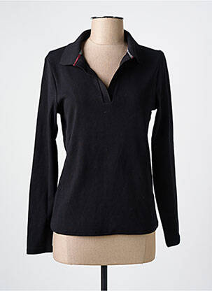 Top stretch manches longues noir STREET ONE femme