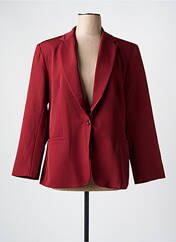 Blazer rouge CHRISTY pour femme seconde vue