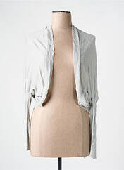 Gilet manches longues gris LILI LOVELY pour femme seconde vue