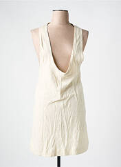 Robe courte beige AMERICAN VINTAGE pour femme seconde vue