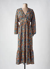 Robe longue bleu CHRISTY pour femme seconde vue