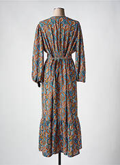 Robe longue bleu CHRISTY pour femme seconde vue