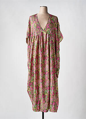 Robe longue rose PURPLE QUEEN pour femme