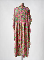 Robe longue rose PURPLE QUEEN pour femme seconde vue