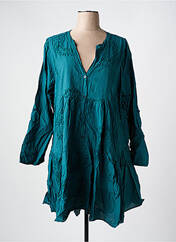 Robe mi-longue vert PIMENT ROUGE pour femme seconde vue