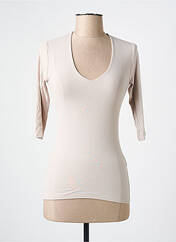 T-shirt beige RENDEZ-VOUS pour femme seconde vue