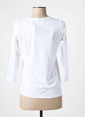 T-shirt blanc SCHOOL RAG pour femme seconde vue