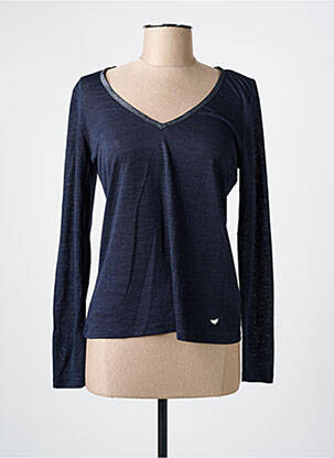 T-shirt bleu LPB pour femme