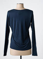 T-shirt bleu SCHOOL RAG pour femme seconde vue