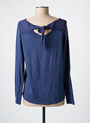 T-shirt bleu YERSE pour femme seconde vue