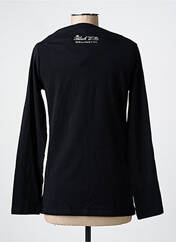 T-shirt noir BLACK WELLIS pour femme seconde vue