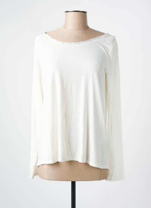 T-shirt manches longues manches longues blanc YERSE femme