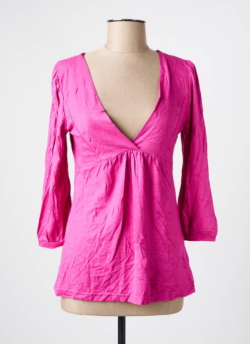 Blouse manches longues manches longues rose VERO MODA femme