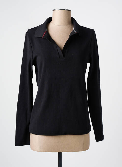 Top stretch manches longues noir STREET ONE femme