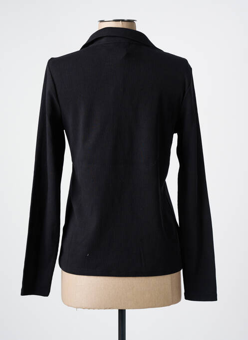 Top stretch manches longues noir STREET ONE femme