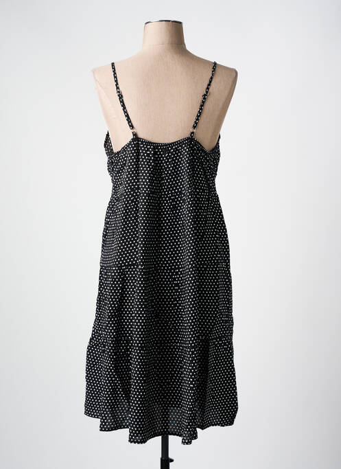 Robe mi-longue noir CHRISTY femme