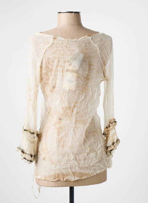 Top beige CREAM femme