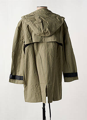 Veste casual col tailleur vert ARELINE femme