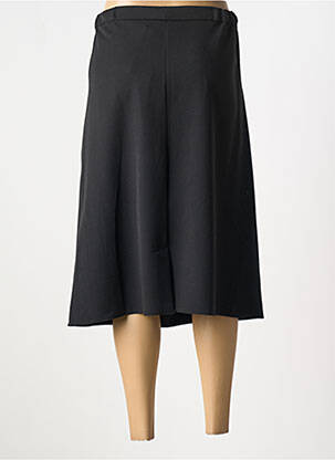 Jupe mi-longue coupe évasée noir PLURIELLES femme