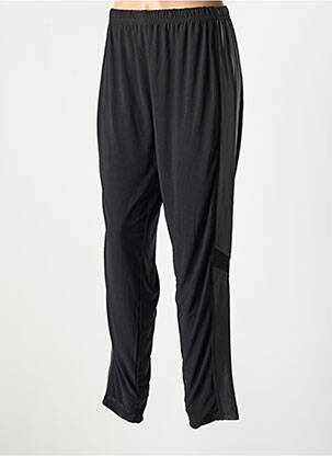 Pantalon droit taille élastique noir 2W PARIS femme