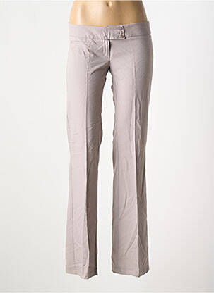 Pantalon slim poches gris LES P'TITES BOMBES femme