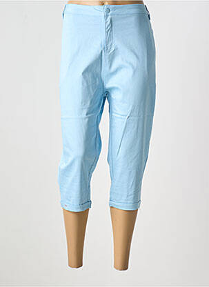 Pantacourt poches bleu POMME ROUGE femme