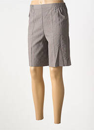 Bermuda slim gris 20/20 femme