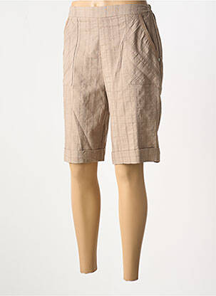 Bermuda beige GRIFFON pour femme