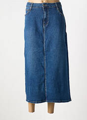 Jupe longue bleu BS JEANS pour femme seconde vue