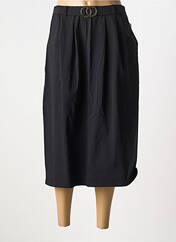 Jupe mi-longue noir 2W PARIS pour femme seconde vue