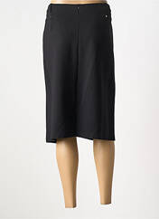 Jupe mi-longue noir CHRISTINE LAURE pour femme seconde vue