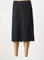 Jupe mi-longue noir FRANCOISE F pour femme seconde vue