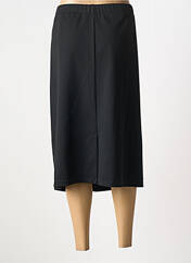 Jupe mi-longue noir FRANCOISE F pour femme seconde vue