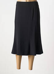 Jupe mi-longue noir GEVANA pour femme seconde vue