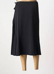 Jupe mi-longue noir GEVANA pour femme seconde vue